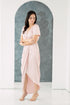 GS Party: Johanna Silk Dress with Sleeves